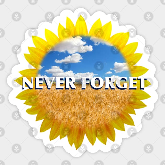 Never Forget Sticker by TimelessJourney